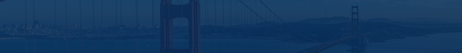 banner image; a photo of the Golden Gate bridge.