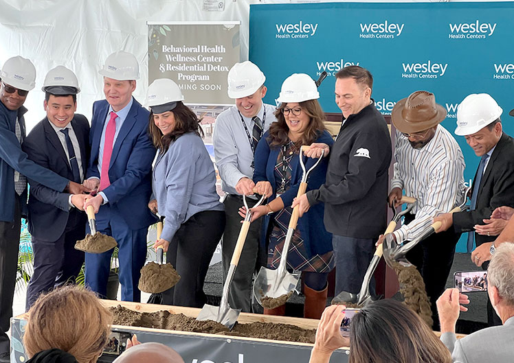 Groundbreaking for JWCH Institute SUD Treatment Facility